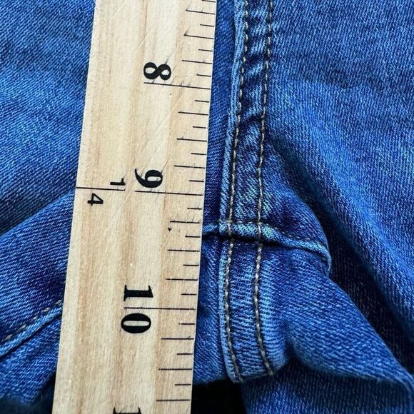 Universal Thread Women's High-Rise Skinny Fit Ripped Denim Jeans Blue Size 0/25 - Picture 12 of 16